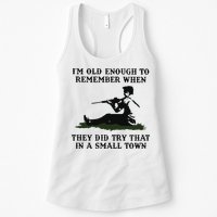 Kyle Rittenhouse Im Old Enough To Remember When They Did Try That In A Town Womens Tank Top