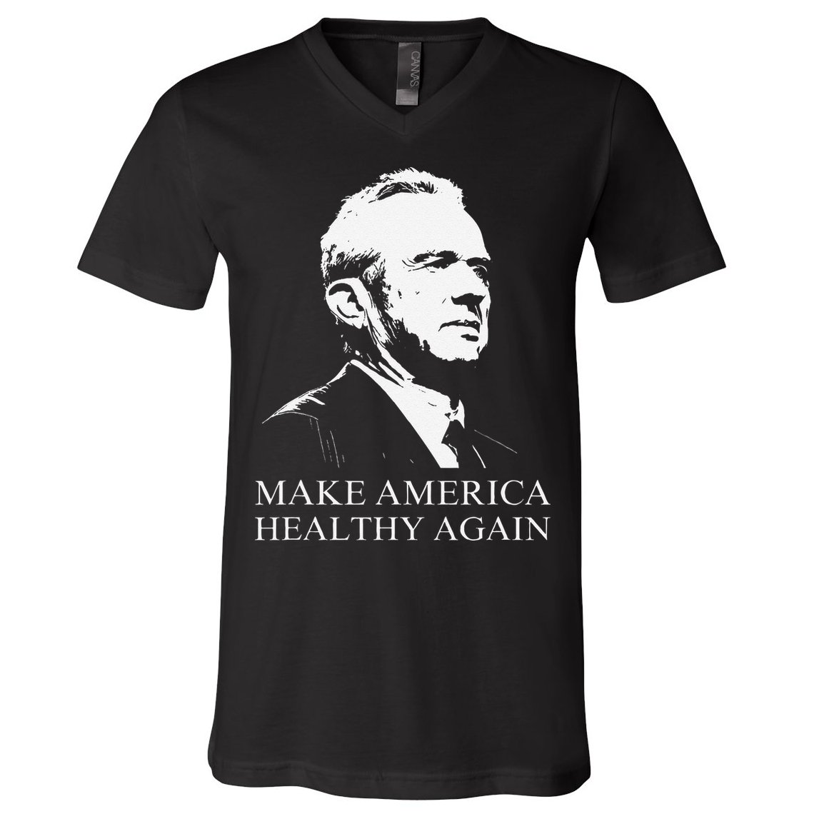 Kennedy Rfk Jr. Make America Healthy Again Maha Trump Maga V-Neck T-Shirt