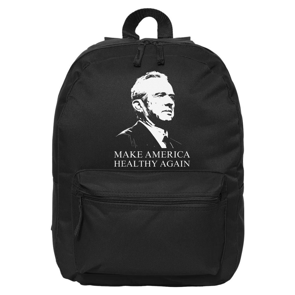 Kennedy Rfk Jr. Make America Healthy Again Maha Trump Maga 16 in Basic Backpack
