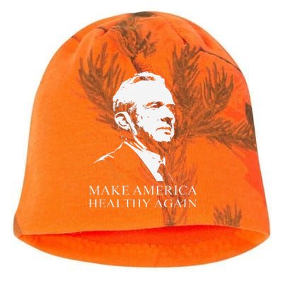 Kennedy Rfk Jr. Make America Healthy Again Maha Trump Maga Kati - Camo Knit Beanie