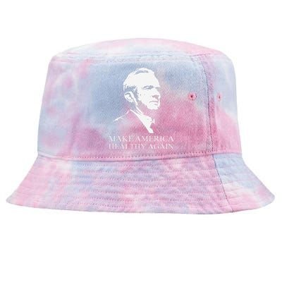 Kennedy Rfk Jr. Make America Healthy Again Maha Trump Maga Tie-Dyed Bucket Hat