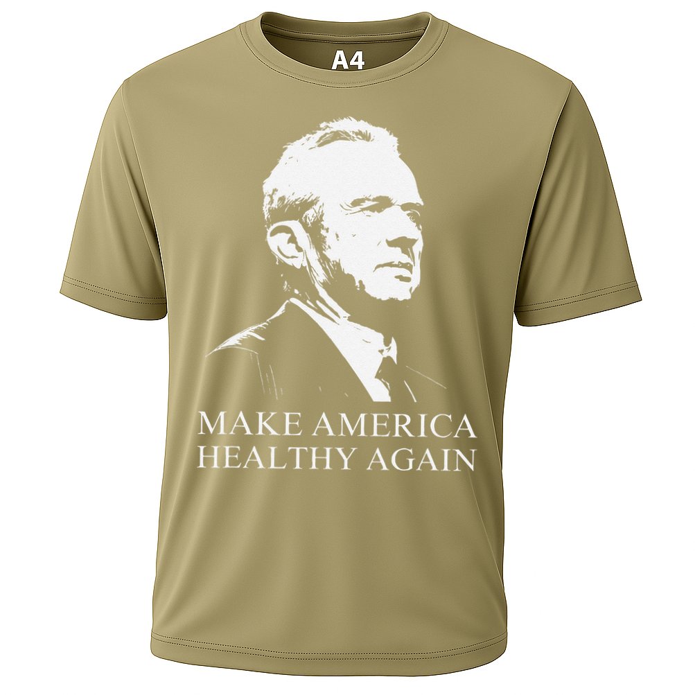 Kennedy Rfk Jr. Make America Healthy Again Maha Trump Maga Cooling Performance Crew T-Shirt