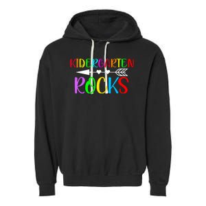 Kindergarten Rocks Garment-Dyed Fleece Hoodie