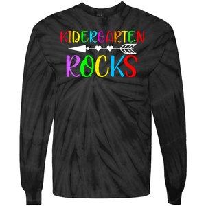 Kindergarten Rocks Tie-Dye Long Sleeve Shirt