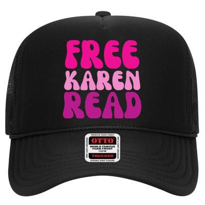 Karen Read High Crown Mesh Back Trucker Hat