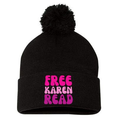 Karen Read Pom Pom 12in Knit Beanie