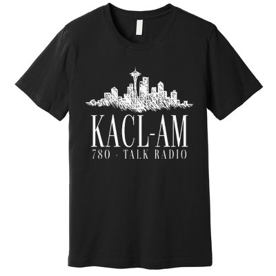 KC Red Kansas City Retro Vintage Stripes Cool KC Fan Pro Premium T-Shirt