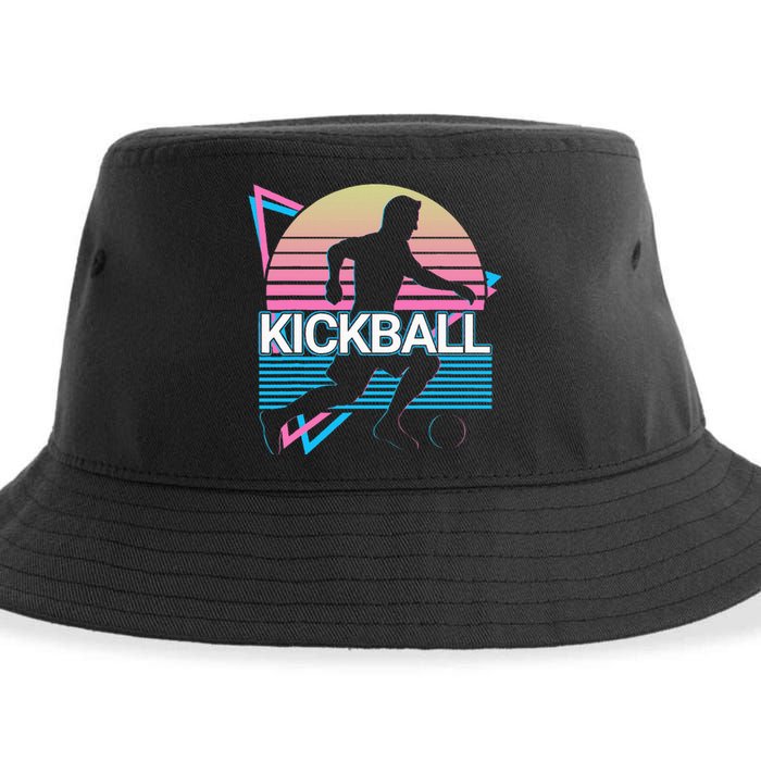 Kickball Retro Sustainable Bucket Hat