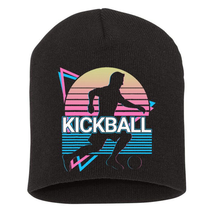 Kickball Retro Short Acrylic Beanie