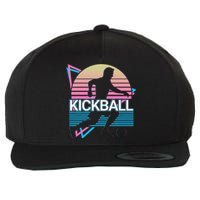 Kickball Retro Wool Snapback Cap