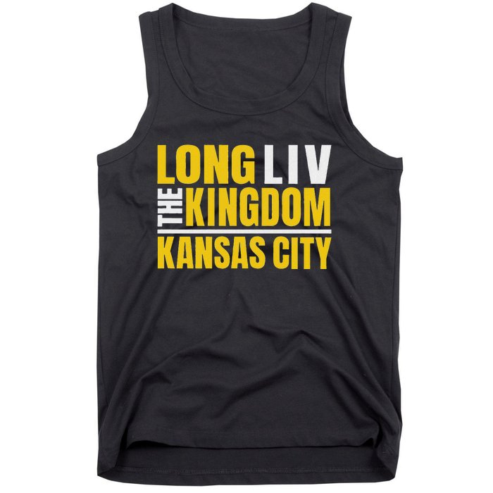 Kc Red Kansas City Long The Kingdom Kansas Citians Local Tank Top