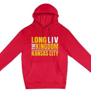 Kc Red Kansas City Long The Kingdom Kansas Citians Local Premium Pullover Hoodie