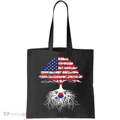 Korean Roots Korean American Korea Flag Men Women Bag