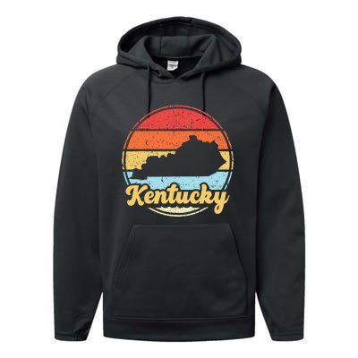 Kentucky Roots Kentucky Native Home State Pride Ky Performance Fleece Hoodie