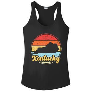 Kentucky Roots Kentucky Native Home State Pride Ky Ladies PosiCharge Competitor Racerback Tank