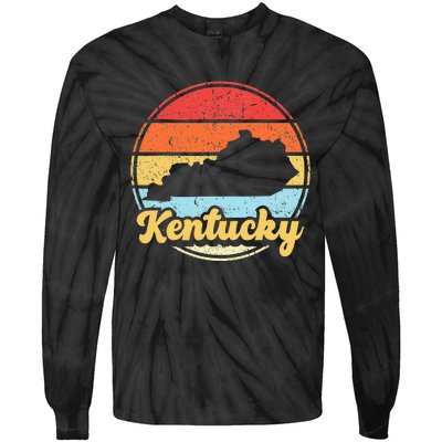 Kentucky Roots Kentucky Native Home State Pride Ky Tie-Dye Long Sleeve Shirt