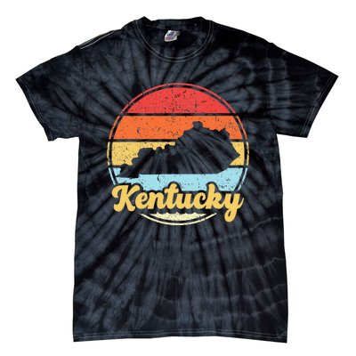 Kentucky Roots Kentucky Native Home State Pride Ky Tie-Dye T-Shirt