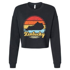 Kentucky Roots Kentucky Native Home State Pride Ky Cropped Pullover Crew