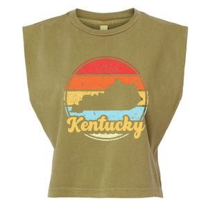 Kentucky Roots Kentucky Native Home State Pride Ky Garment-Dyed Women's Muscle Tee