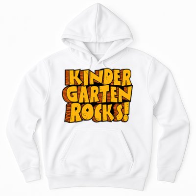 Kindergarten Rocks Kindergarten Teacher Back To School Kindergarten Hoodie