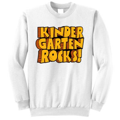 Kindergarten Rocks Kindergarten Teacher Back To School Kindergarten Sweatshirt