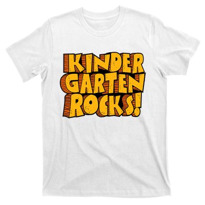 Kindergarten Rocks Kindergarten Teacher Back To School Kindergarten T-Shirt