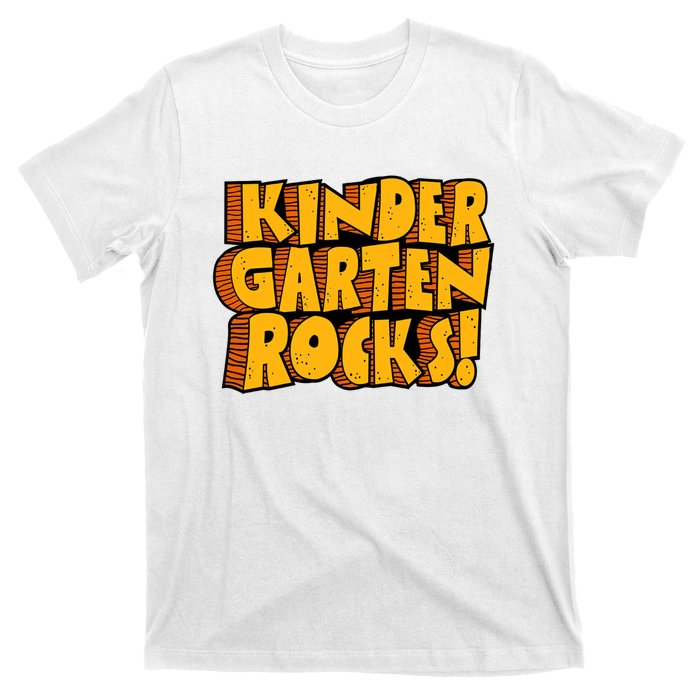 Kindergarten Rocks Kindergarten Teacher Back To School Kindergarten T-Shirt