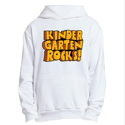 Kindergarten Rocks Kindergarten Teacher Back To School Kindergarten Urban Pullover Hoodie