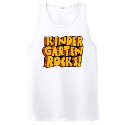 Kindergarten Rocks Kindergarten Teacher Back To School Kindergarten PosiCharge Competitor Tank