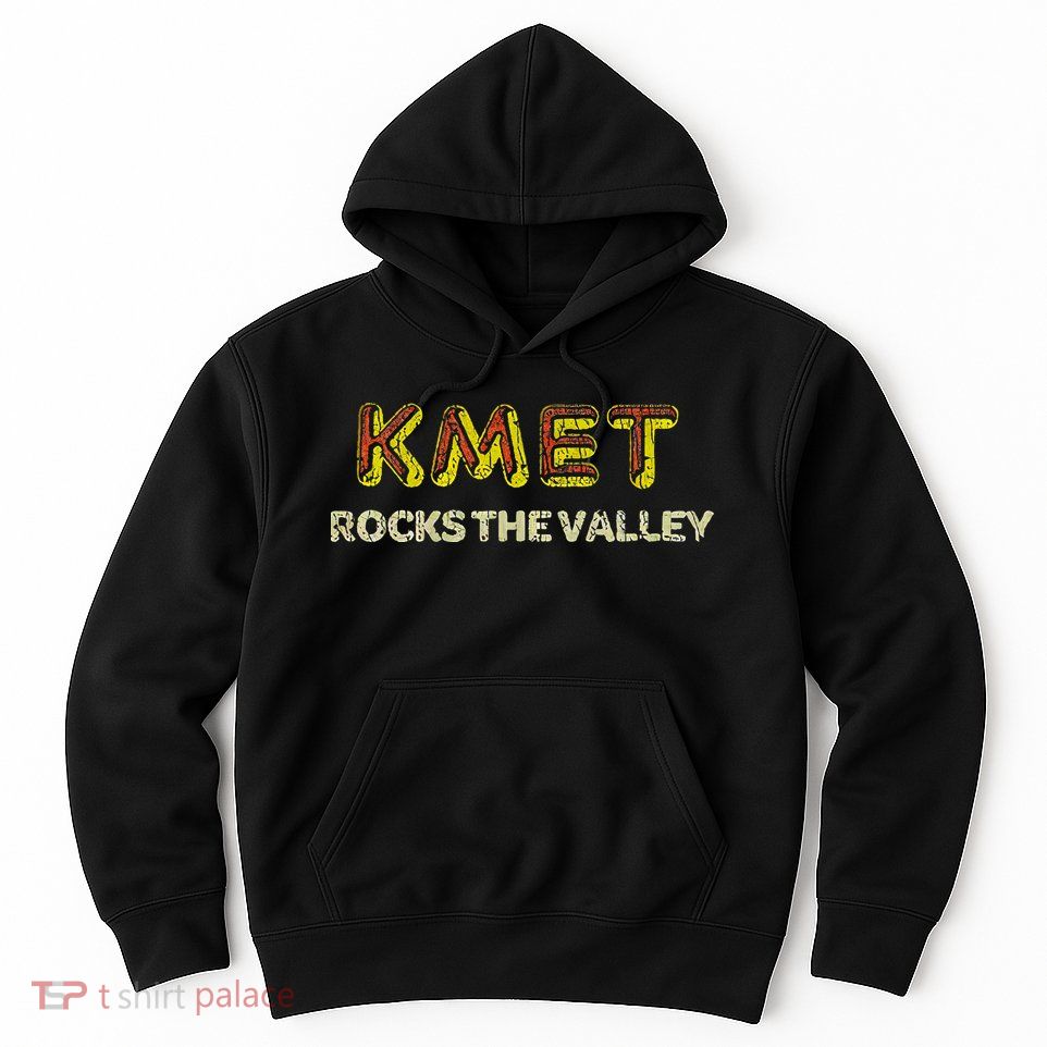 Kmet Radio Los Angeles Valley Retro Vintage Hoodie