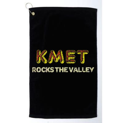 Kmet Radio Los Angeles Valley Retro Vintage Golf Towel