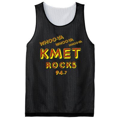 Kmet Radio Los Angeles Valley Retro Vintage Mesh Reversible Basketball Jersey Tank