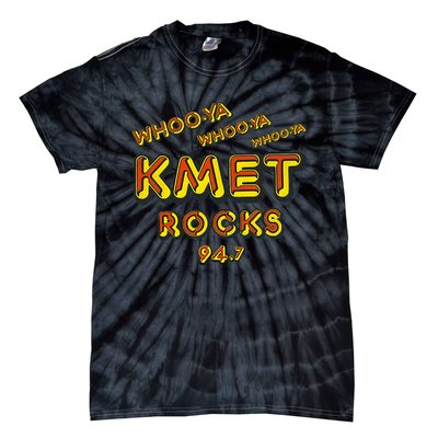 Kmet Radio Los Angeles Valley Retro Vintage Tie-Dye T-Shirt