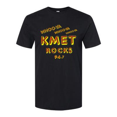 Kmet Radio Los Angeles Valley Retro Vintage Softstyle CVC T-Shirt