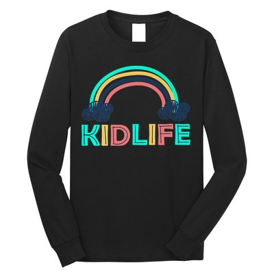 KIDLIFE Rainbow Logo Long Sleeve Shirt