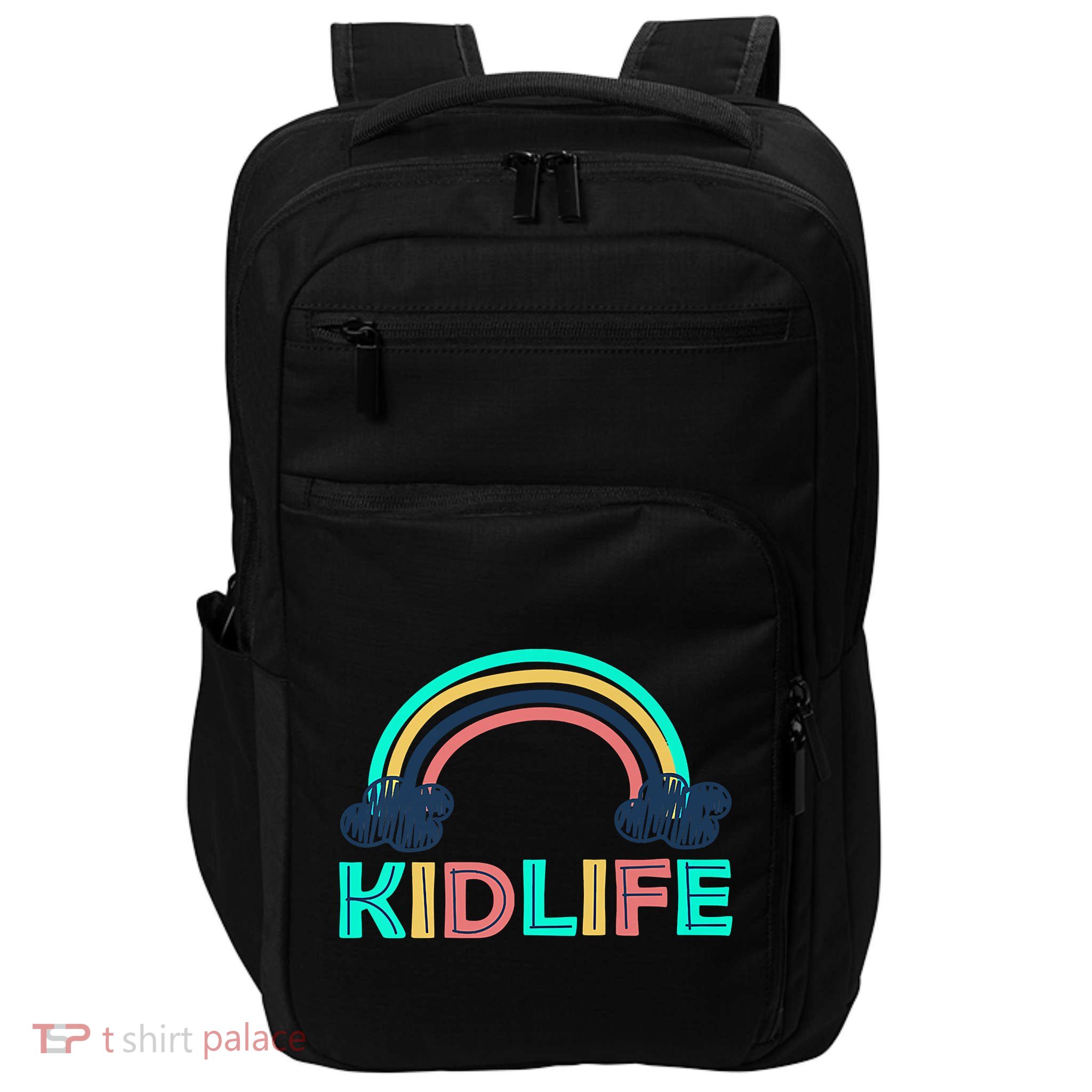 KIDLIFE Rainbow Logo Impact Tech Backpack