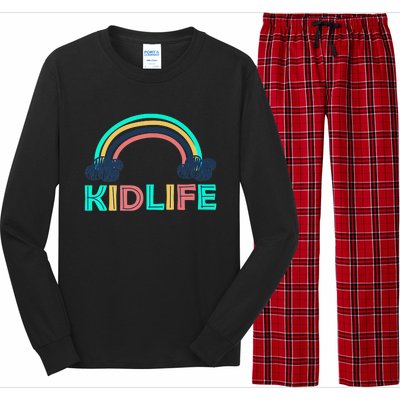 KIDLIFE Rainbow Logo Long Sleeve Pajama Set