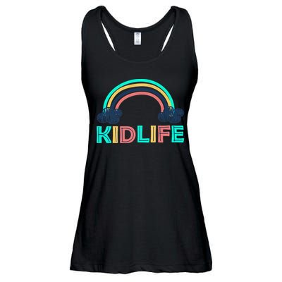 KIDLIFE Rainbow Logo Ladies Essential Flowy Tank