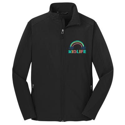 KIDLIFE Rainbow Logo Core Soft Shell Jacket