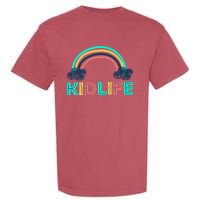 KIDLIFE Rainbow Logo Garment-Dyed Heavyweight T-Shirt