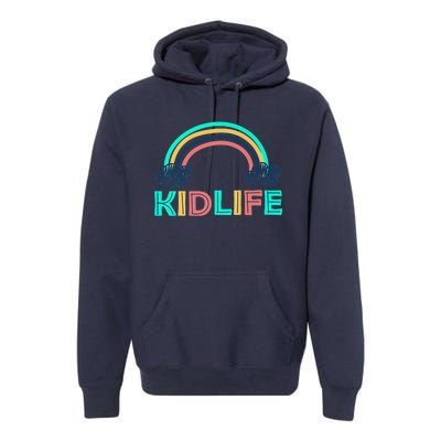 KIDLIFE Rainbow Logo Premium Hoodie