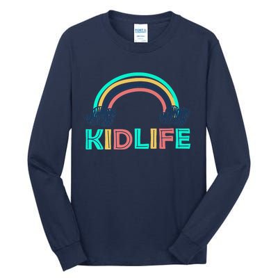 KIDLIFE Rainbow Logo Tall Long Sleeve T-Shirt