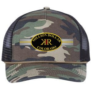 Konkr Roads Million Dollar Highway Colorado Route 550 Retro Rope Trucker Hat Cap