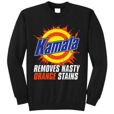 Kamala Removes Nasty Orange Stains Kamala Harris Funny 2024 Sweatshirt