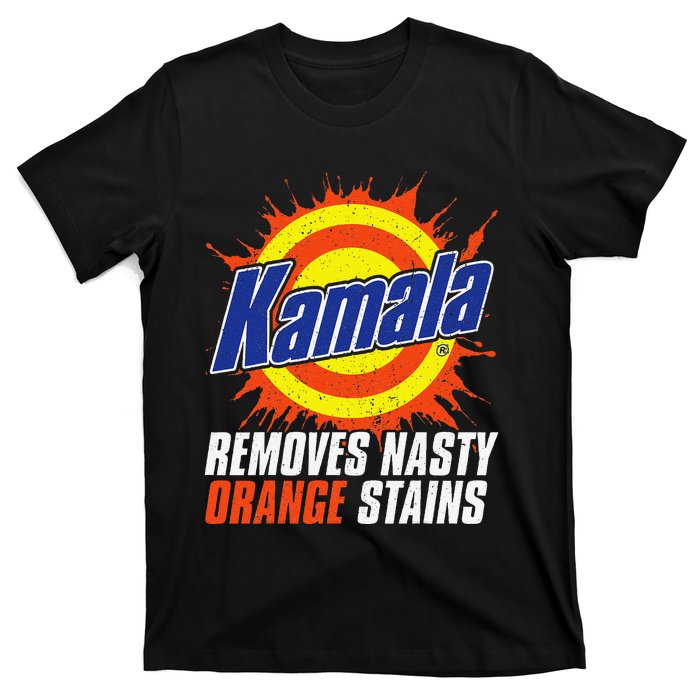 Kamala Removes Nasty Orange Stains Kamala Harris Funny 2024 T-Shirt