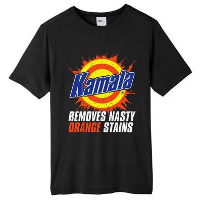 Kamala Removes Nasty Orange Stains Kamala Harris Funny 2024 Tall Fusion ChromaSoft Performance T-Shirt