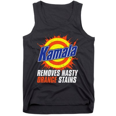 Kamala Removes Nasty Orange Stains Kamala Harris Funny 2024 Tank Top