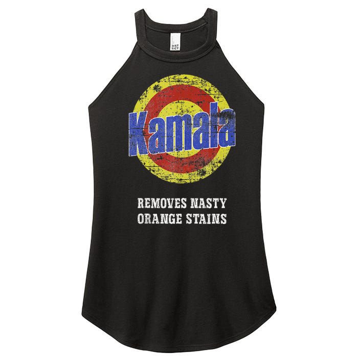 Kamala Removes Nasty Orange Stains Women’s Perfect Tri Rocker Tank