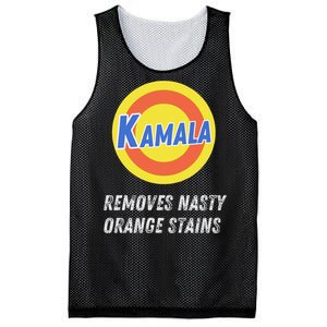 Kamala Removes Nasty Orange Stains Funny 2024 Political Mesh Reversible Basketball Jersey Tank