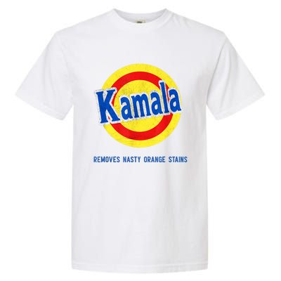 Kamala Removes Nasty Orange Stains Funny Garment-Dyed Heavyweight T-Shirt